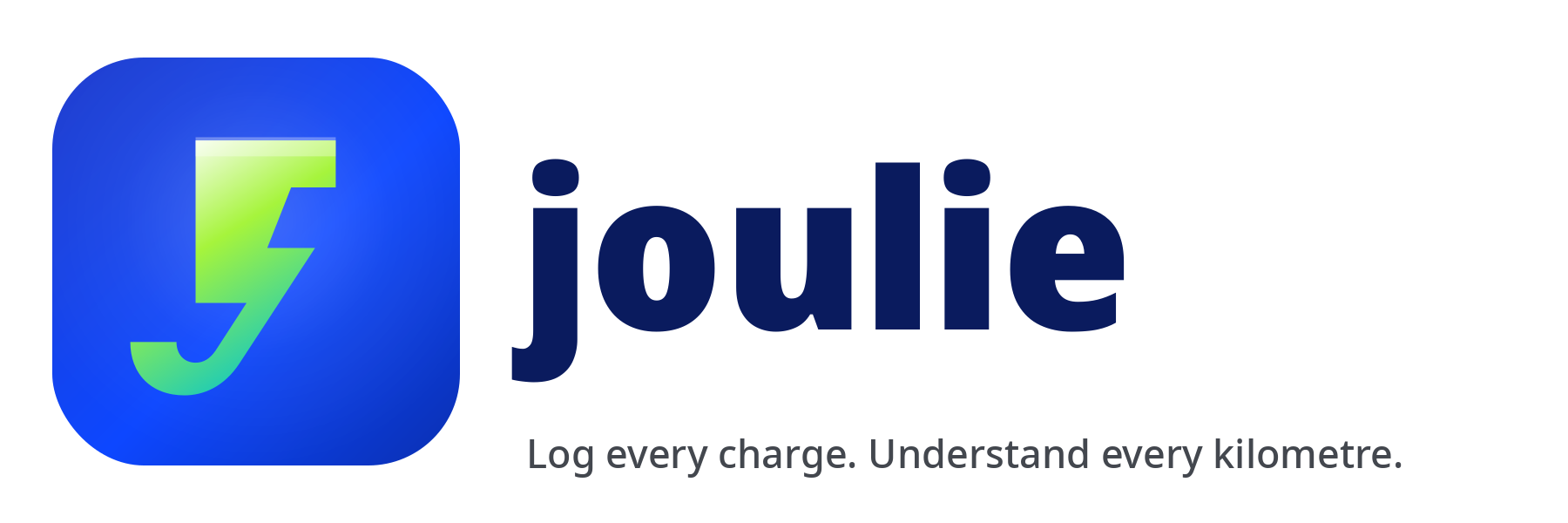 Joulie. Log every charge. Understand every kilometre.